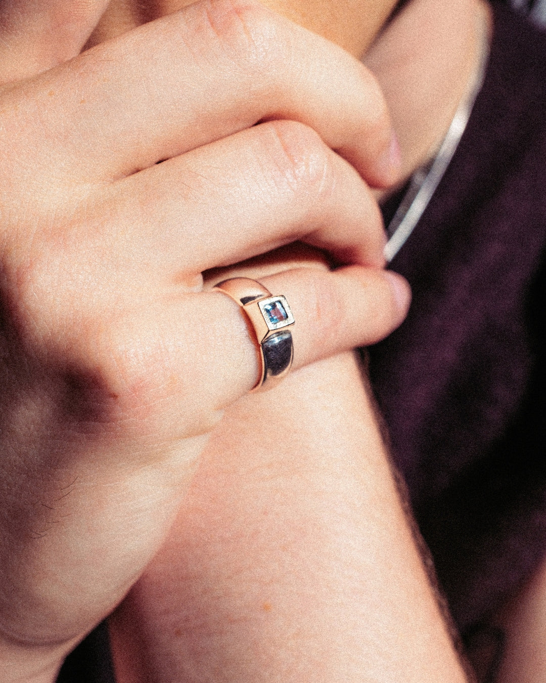 Luce – Ring 925 Silber & 14K Gold