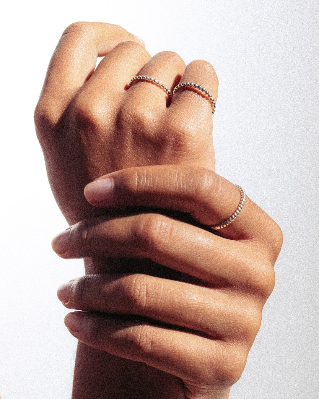 Dot Chain – Ring 925 Silber